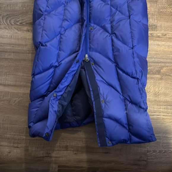 Lands’ End full length down puffer coat sz XS 2-4 - Picture 7 of 11